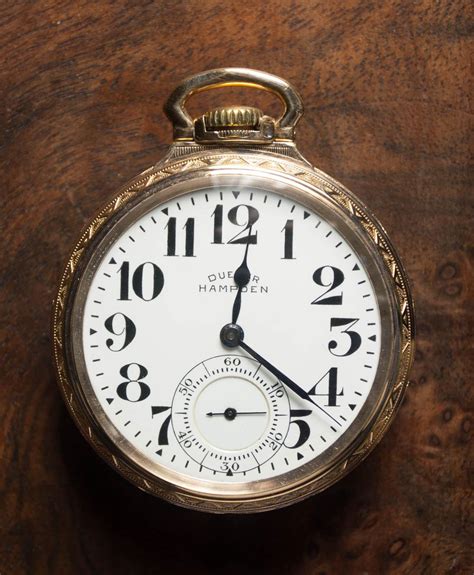 dueber hampden 1921 replica pocket watch